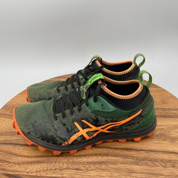 Asics Gel-Fuji Runnegade Shoes Mens 9 Green Trail Running Comfort Hiking Sneaker main image 7